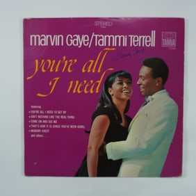Marvin Gaye & Tammi Terrell You're All I Need Vinyl LP, Tamla TS-284