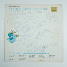 The Blue Angel Jazz Club: Jazz at Pasadena '68 Volume 1, Signed