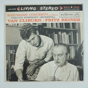 Signed Van Cliburn Vinyl Record, Schumann Concerto In A Minor