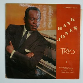 Savoy Records Vinyl Record, Hank Jones' Quartet Signed