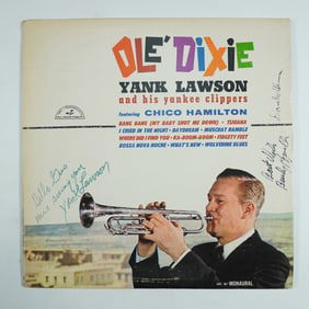Signed Yank Lawson Ole Dixie LP, ABC-Paramount 567