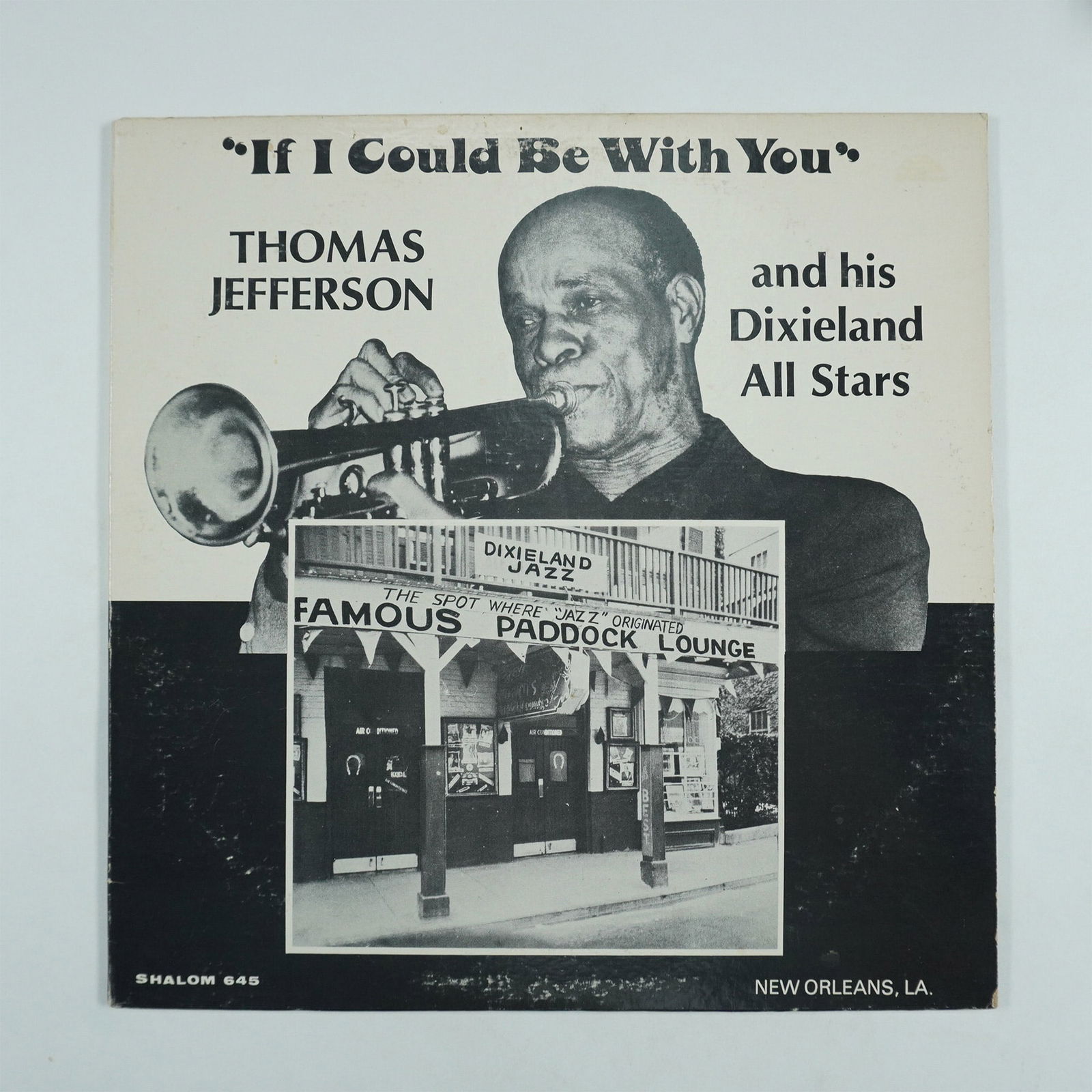 Thomas Jefferson - If I Could Be With You, Signed Vinyl LP (1 of 4)