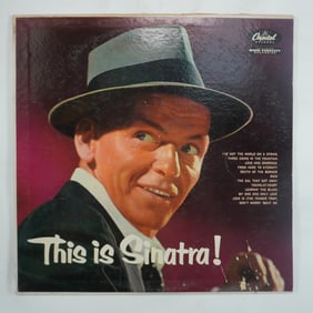 Capitol Records, Vinyl Record, Frank Sinatra This Is Sinatra