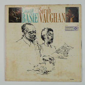 Count Basie & Sarah Vaughan LP Album, DJ Copy