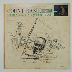 Count Basie String Along with Basie Vinyl LP, Jazz & Big Band, DJ Copy