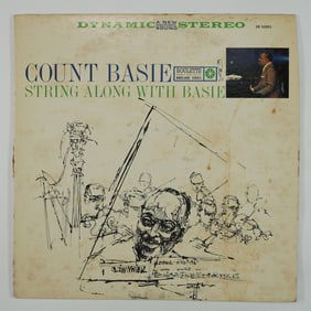 Count Basie String Along with Basie Vinyl LP, Jazz and Big Band