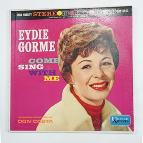 Eydie Gorme, Come Sing With Me Vinyl Record