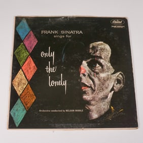 Frank Sinatra Vinyl LP, Sings for Only the Lonely, Capitol Records