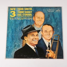 Frank Sinatra We Three Vinyl LP Jazz Album, 1960