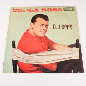 Julius La Rosa Love Songs a La Rosa Vocal Jazz Vinyl LP