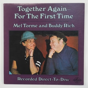 Mel Torme & Buddy Rich Together Again Vinyl LP, Jazz and Big Band