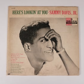 Sammy Davis, Jr. Vinyl LP Record, "Here's Lookin' At You," Decca DL 8351
