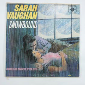 Sarah Vaughan Snowbound Vinyl LP, Roulette R-52091