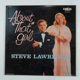 Steve Lawrence About That Girl Vinyl Record