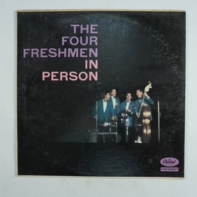 The Four Freshmen, In Person LP Vinyl Record, Capitol T-1008