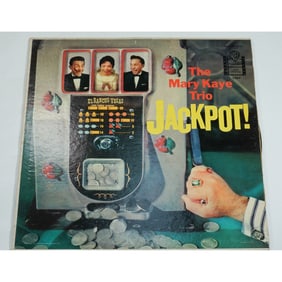 The Mary Kaye Trio Jackpot Vinyl LP, Vocal Jazz, 1958