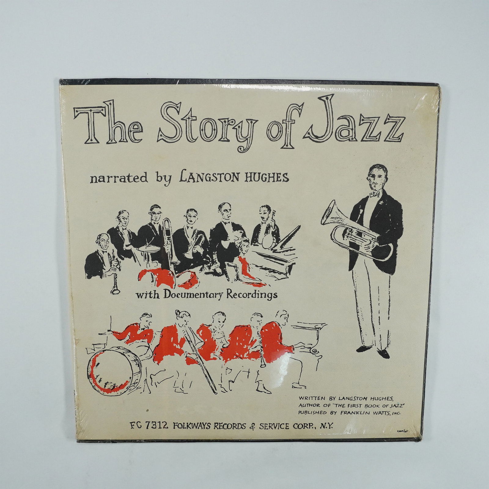 The Story of Jazz Langston Hughes Narrated Vinyl Record (1 of 3)