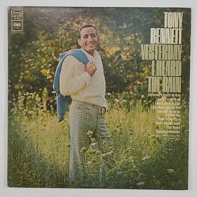 Tony Bennett Yesterday I Heard the Rain Vinyl LP, Jazz and Pop Vocals