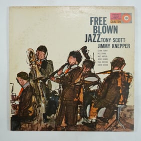 Tony Scott & Jimmy Knepper - Free Blown Jazz Vinyl Record, Carlton Records