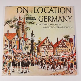 Decca Records On Location Germany LP, DL 9089