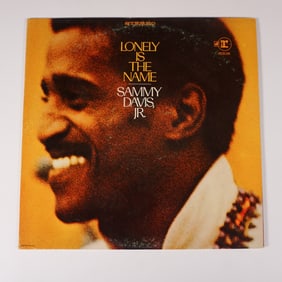 Sammy Davis Jr. Vinyl Record, Lonely is the Name