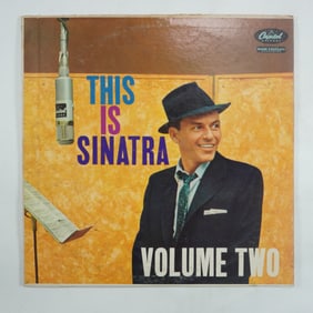 Capitol Records, Vinyl Record, Frank Sinatra This Is Sinatra Volume Two