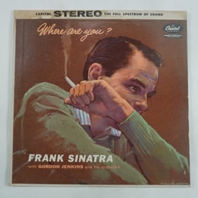 Capitol Records, Vinyl Record, Frank Sinatra Where Are You
