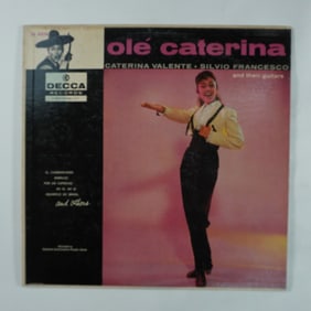 Caterina Valente Ole Caterina Vinyl Record Decca