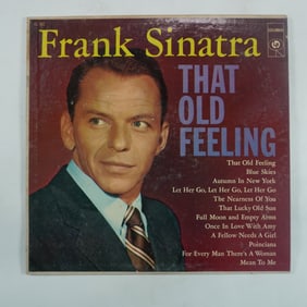 Columbia Records, Vinyl Record, Frank Sinatra That Old Feeling