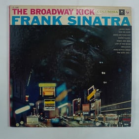 Columbia Records, Vinyl Record, Frank Sinatra The Broadway Kick
