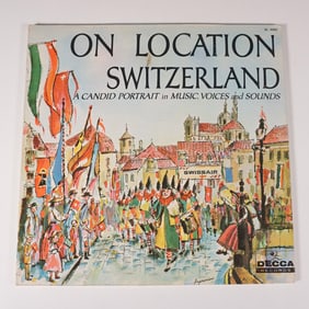 Decca On Location Switzerland LP DL 9090