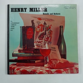 Henry Miller Recalls and Reflects Riverside LP RLP 7002