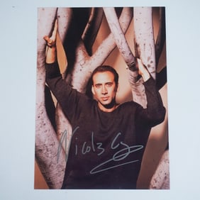 Nicolas Cage Autographed Photograph