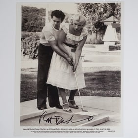 Robert De Niro Signed Raging Bull Photo