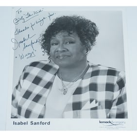 Isabel Sanford Autographed Photo with COA