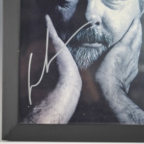 George Lucas Signed Photograph with COA, Framed