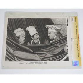 Snow White and the Three Stooges Vintage Photograph, CGC Graded