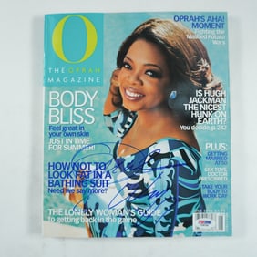 Oprah Winfrey Signed, The Oprah Magazine June 2005 Issue