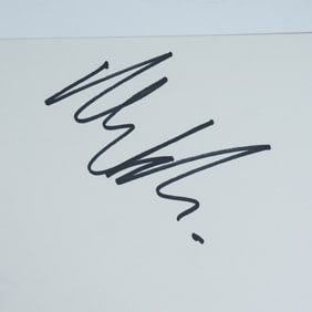 Matt Damon Signed Index Card with COA