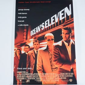 Warner Bros. Poster, Ocean's Eleven Movie Promotional