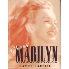 Hardcover Book, Young Marilyn Becoming The Legend