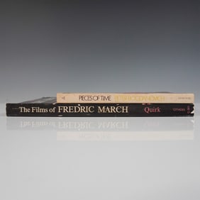 2 Vintage Film Books, Peter Bogdanovich & Fredric March