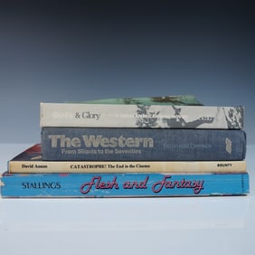 4 Classic Hollywood Film Books, Cinema History Collection