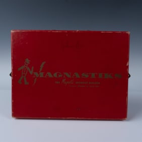 Vintage Magnastiks Magnet Toy Kit
