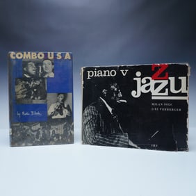 2pc Jazz Music Book Set Combo USA and Piano V Jazzu