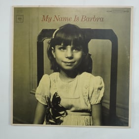 Barbra Streisand – My Name Is Barbra Vinyl Record, Columbia Records