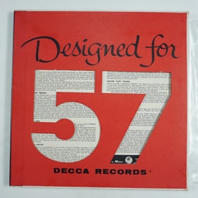 Decca Records Designed for 57 Vinyl Record