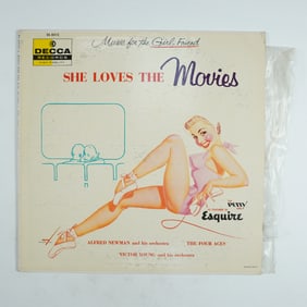 Decca Records Vinyl Record, She Loves The Movies