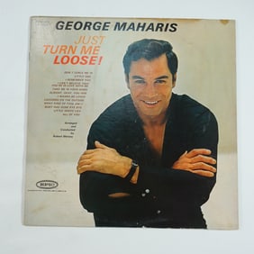 George Maharis Just Turn Me Loose Vinyl LP Pop, 1963
