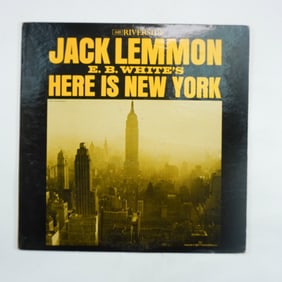 Jack Lemmon Narrates Here Is New York Vinyl LP